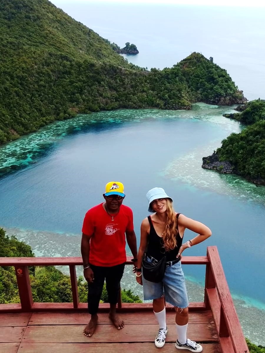 Sorong Waisai Sea Route view