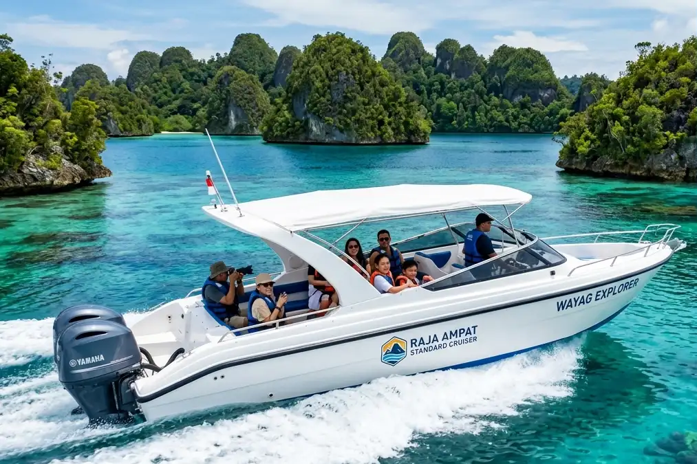 Standard Cruiser Speedboat Raja Ampat